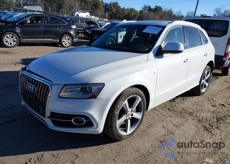 2013 Audi Q5 3.0T Premium Plus из США, поврежденный, VIN WA1DGAFPXDA035100